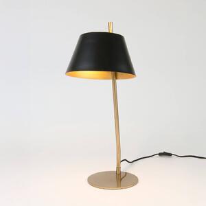 Holländer Lampa stołowa ADEA, mosiężny / złoty, salon / jadalnia, metal, nowoczesny