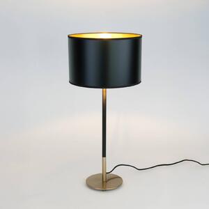 Holländer Lampa stołowa ENZIO, czarny, salon / jadalnia, metal, nowoczesny
