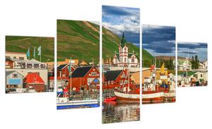 Obraz - Húsavík (125x70 cm)