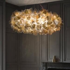 Slamp Lampa wisząca designerska Clizia Mama Non Mama, możliwość ściemniania, mosiężny / złoty, salon / jadalnia, tworzywo sztuczne, design