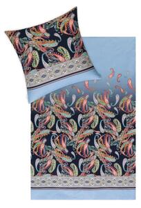 Pościel mako interlock jersey SIENA 6627 Estella Rozmiar - 155/160x200, kolor pościeli - 640 azur