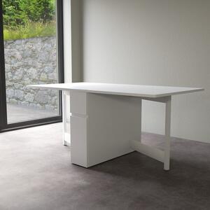 Biały składany stół wielofunkcyjny Woodman Kungla