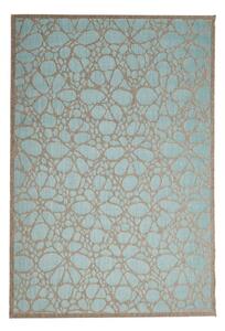 Niebieski dywan odpowiedni na zewnątrz Floorita Fiore, 135x190 cm
