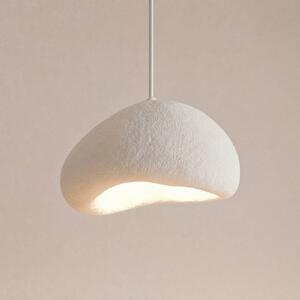 Lampa wisząca Loval Opviq, możliwość ściemniania, biały / opal, salon / jadalnia, tworzywo sztuczne, nowoczesny