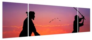 Obraz - Samuraj (170x50 cm)