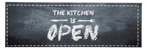 Szary chodnik Zala Living Open Kitchen, 50x150 cm