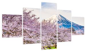 Obraz - Japonia wiosną (125x70 cm)