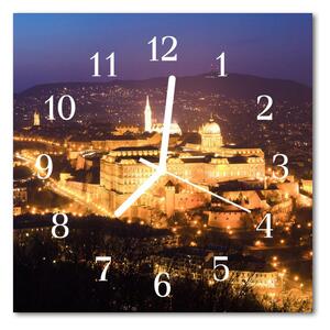 Zegar ścienny kwadrat Miasto Budapeszt
