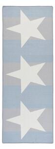 Niebiesko-szary chodnik kuchenny Hanse Home Star's, 67x180 cm