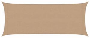 Żagiel przeciwsłoneczny, 160 g/m², kolor taupe, 2x4,5 m, hdpe