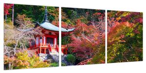 Obraz - Daigodji (z zegarem) (90x30 cm)