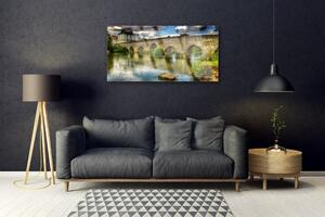 Obraz Szklany Most Rzeka Architektura