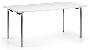 Składany stół SPOT, 160x80 cm, biały