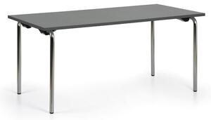 Składany stół SPOT, 160x80 cm, grafit