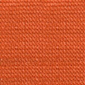 Żagiel przeciwsłoneczny, 160 g/m², pomarańczowy, 2,5x5 m, hdpe