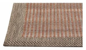 Pomarańczowy dywan odpowiedni na zewnątrz Floorita Chrome, 135x190 cm