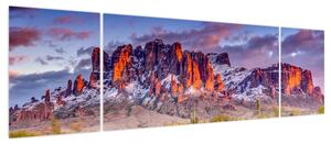 Obraz - Góry w Arizonie (170x50 cm)