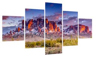 Obraz - Góry w Arizonie (125x70 cm)