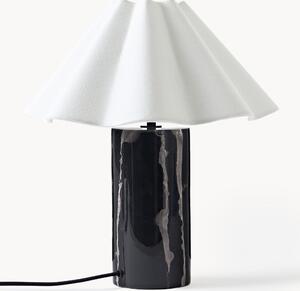 Lampa stołowa LED z funkcją przyciemniania z marmurową podstawą Arya