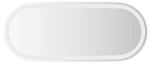 Lustro Åazienkowe z LED, 90x40 cm, owalne