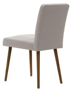 Szarobrązowe krzesło z ciemnobrązowymi nogami Ted Lapidus Maison Fragrance