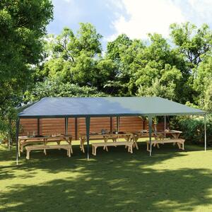 Namiot imprezowy, 4x9 m, zielony, 90 g/m²