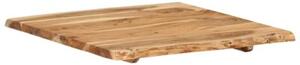 Blat, lite drewno akacjowe, 58x(50-60)x2,5 cm