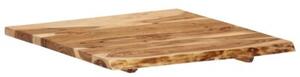 Blat, lite drewno akacjowe, 58x(50-60)x2,5 cm