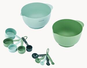 Komplet misek i łyżek miarowych KitchenCraft, 12 elem