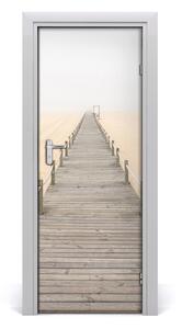 Naklejka fototapeta na drzwi Ścieżka na plaży