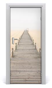 Naklejka fototapeta na drzwi Ścieżka na plaży