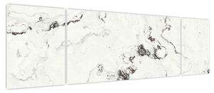 Obraz - Biały marmur (170x50 cm)