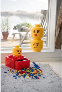 Żółty pojemnik w kształcie głowy LEGO® Silly L