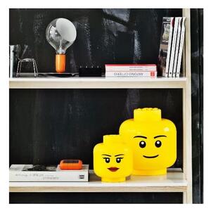 Duży pojemnik w kształcie głowy LEGO® Boy, Ø 24,2 cm