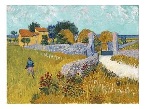 Reprodukcja obrazu Vincenta van Gogha – Farmhouse in Provence, 40x30 cm