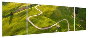Obraz - Plateau Meadow (170x50 cm)