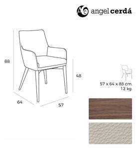 Białe krzesło Ángel Cerdá Yadira