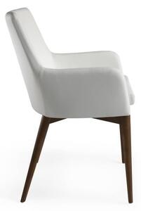 Białe krzesło Ángel Cerdá Yadira
