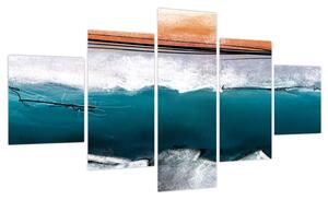 Obraz - Abstrakcja (125x70 cm)