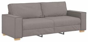 Sofa 3-osobowa taupe 180 cm tkanina