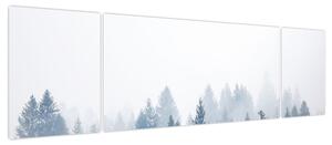 Obraz - Mglisty las (170x50 cm)