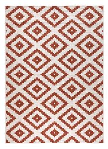 Brązowo-kremowy dywan odpowiedni na zewnątrz NORTHRUGS Malta, 120x170 cm