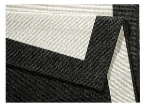 Czarno-kremowy dywan dwustronny odpowiedni na zewnątrz NORTHRUGS Panama, 200x290 cm