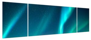 Obraz - Aurora Borealis (170x50 cm)