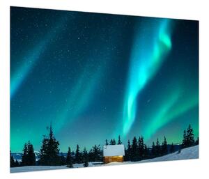 Obraz - Aurora Borealis (70x50 cm)