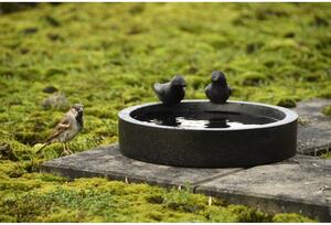 Czarne ceramiczne poidełko dla ptaków Esschert Design Ave