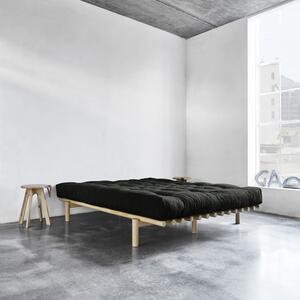 Łóżko dwuosobowe z drewna sosnowego ze stelażem 180x200 cm Pace – Karup Design