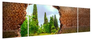 Obraz - Ogród Eden (170x50 cm)
