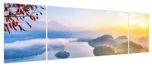Obraz - Jezioro Bled (170x50 cm)
