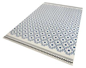 Niebiesko-biały dywan Zala Living Cubic, 70x140 cm